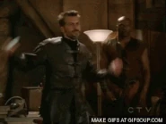 Zankou (Charmed) steals Piper's power.