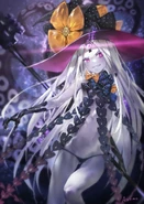 Abigail Willaims (TYPE-MOON) has fused with Sut-Typhon (possibly Yog Sothtoth).