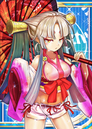 Kawahime (Valkyrie Crusade) is a spirit of rivers that lures men to the water and sucks the life out of them.