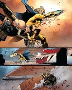...and sent Ares, a God of War, flying with one punch.