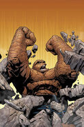 Benjamin Grimm/The Thing's (Marvel Comics) primary superhuman power is his great physical strength, his feats include...