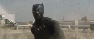 The Black Panther's (Marvel Comics) Panther Habit suit, being composed of Vibranium, can absorb and redirect the force of impacts, such as bullets.