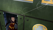 P'Li (Avatar: The Legend of Korra) is a unique Combustion Bender who can shift the flight course of her explosive beams.