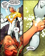 Grunge (WildStorm Comics) can mimic powers as well as matter/energy.