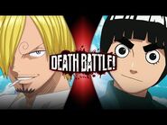Sanji VS Rock Lee (One Piece VS Naruto) - DEATH BATTLE!