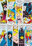 Raven (DC Comics) is one with Trigon; giving her soulself the same physiology.