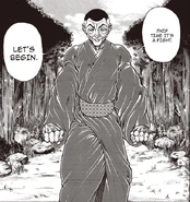 Shibukawa Gouki Baki.png (865 KB) Known as The Master, Shibukawa Gouki (Baki series) is a powerful judoka with decades of fighting experiences which allows to casually manipulate, pin down and even practically paralyze opponents overwhelmingly more powerful than him, such as Biscuit Oliva, with just one hand.