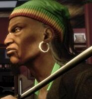 Due to having voodoo powers and being immortal, Mr. Sunshine (Saints Row 2) has high pain tolerance.