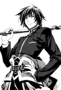 Cao Cao (Highschool DxD) has immense mastery in wielding the True Longinus