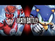 Flash VS Sonic (Wally West VS Archie Sonic) - DEATH BATTLE!