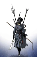 ...that allows the user to wield different forms of weapon at the same time.