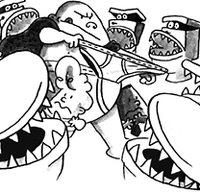 Captain Underpants (Captain Underpants) can summon and launch an unlimited amount of underpants.