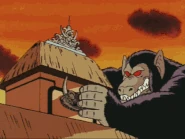 Goku's Great Ape Rampage (Dragon Ball Z).gif (1.9 MB) ...Son Goku in his Oozaru/Great Apes form...