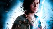 Jodie Holmes (Beyond: Two Souls) has a natural mental link with a spiritually attached entity known as "Aiden".