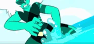 Malachite fighting Alexandrite (Steven Universe)