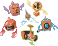 Rotom (Pokémon) and its forms.