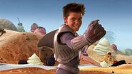 Among his other powers, Sharkboy (The Adventures of Sharkboy and Lavagirl) can fire jets of water from his hands.