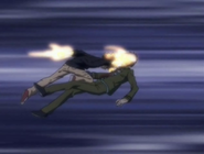 Tsunayoshi Sawada (Katekyo Hitman Reborn) can fly using the flames produced by his X-Gloves.