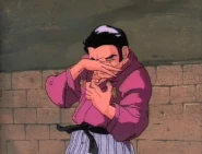 In various incarnations, mutagen (Teenage Mutant Ninja Turtles) transforms living beings into a hybrid of their original species and whatever creature they have most recently been in contact with (in Hamato Yoshi/Splinter's case, a rat).