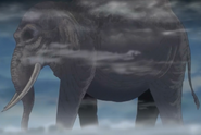 Zunisha (One Piece) is an enormous elephant that has been carrying the civilization of the Mokomo Dukedom on its back for centuries.