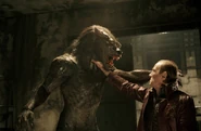 As a Vampire Elder, Viktor (Underworld) is considerably more powerful than other vampires, which he proves by effortlessly overpowering and killing the Lycan Raze.