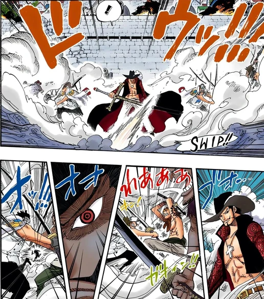 Dracule Mihawk (One Piece) Eyesight