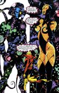 Infinity and Eternity (Marvel Comics) are abstract living space-time continuum, capable of controlling all of space-time.