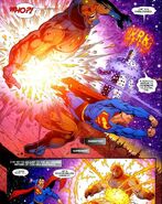 After accessing the New God cache of souls, Darkseid (DC Comics) gained the ability to reform himself after taking massive physical damage.