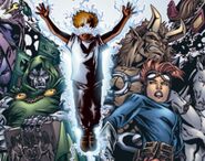 Franklin Richards (Marvel Comics) is an almighty user of this ability.