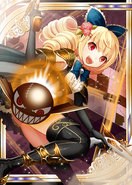 Freischutz (Valkyrie Crusade) manipulates magic bullets and make them always hit her targets.