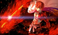 Shirou Emiya (TYPE-MOON) became host for the demonic swordsmith Muramasa, and as an Alter Ego, Muramasa was fused with Susanoo, the Japanese storm god, & Hodr, the blind Norse god.