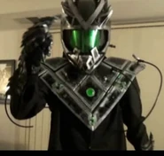 Lord Vyce (Atop the Fourth Wall) became pure data to escape his inter-demensional exile, which also allows him to transfer his consciousness into all forms of machinery.