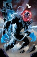 After Henry McCoy/Beast (Marvel Comics) submitted to the power of the Black Vortex its cosmic energies infused into him, augmenting both his genius intellect and mutant capabilities, boosting his already impressive power set and understanding of the universe to new heights.