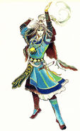 After rejoining the other half of his soul, Blue (Saga Frontier) gained mastery over all forms of magic