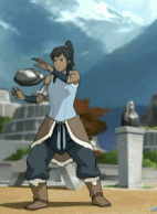 Korra Playing with Metalbending.gif (1.15 MB) Korra (The Legend of Korra) learning the basics and fundamentals of metal manipulation.