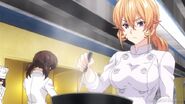 Erina Nakiri (Food Wars!: Shokugeki no Soma) is one of the most talented chefs, with skills on pair with most professional chefs and is superior to even Soma Yukihaira.