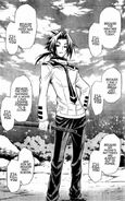 Kei Munakata's (Medaka Box) Abnormality is his instinctive desire to kill. His instinctual ability as a killer is so great that he is capable of inflicting fatal injuries with his bare hands.