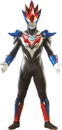 Ultraman Gruebe (Ultraman Franchise) fusion of Rosso, Blu and Grigio.