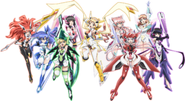 Symphogear Users (Senki Zesshou Symphogear)