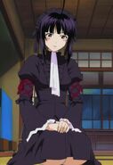 Kanako Urashima (Love Hina) is a master of disguise, possessing a flexible skeleton that allows her to reposition her bones to match others' builds.