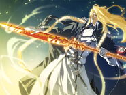 Reinhard Tristan Eugen Heydrich (Dies Irae) can use the abilities of everyone in his Legion as well as those that are killed by his Legion or his lance, Longinus Testament.