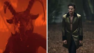 Lucifer/Satan (The Chilling Adventures of Sabrina); As an Archangel and a Demon.