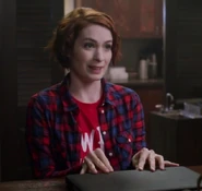 ...Charlie Bradbury was split in half with the Key to Oz, one of her good...