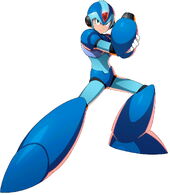 X (Megaman X series) was the last creation of Dr. Thomas Light. Unlike most robots at the time of his creation, X possessed the ability to worry, grow, and make his own decisions with no programming to do so. This in turn allows X to tap into his "limitless potential". Because of this, Dr. Light believed X to be the one true hope of the world.