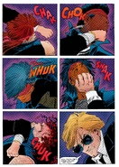 Daredevil v2 068-008.jpg (2.52 MB) Matt Murdock/Daredevil (Marvel Comics) is skilled in several martial arts which he mixes. These being Boxing with Ninjutsu, Jiu-jitsu, Aiki-Jujutsu, Savate, Taekwondo, Kung Fu, Judo, Krav Maga, Silat, Karate, Capoeira, Eskrima, Aikido, and Greco-Roman Wrestling