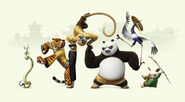 Po, Shifu, Tigress, Monkey, Crane, Viper and Mantis (Kung Fu Panda) are the first kung fu masters of their species and created their own animal-based kung fu styles.