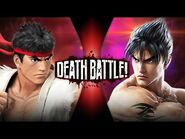 Ryu VS Jin (Street Fighter VS Tekken) - DEATH BATTLE!
