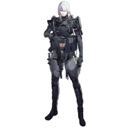 Like AK-12, AK-15 (Girls' Frontline) also has the Wolf's Eye system. She just doesn't turn it off, however.