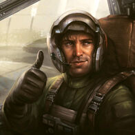 A highly skilled pilot, Corran Horn (Star Wars Legends) joined Rogue Squadron and became a flight leader as well an ace among the Rogues.