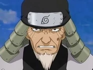 Hiruzen Sarutobi (Naruto), the deceased 3rd Hokage of Konohagakure.
